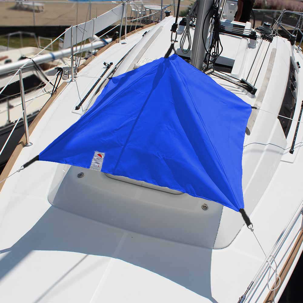 Parapluie d'écoutille pour bateau Bleu royal de Sogeman